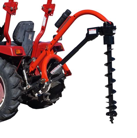 best compact tractor post hole digger|tractor mounted post hole auger.